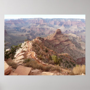 Pôster Opinião do Grand Canyon da fuga sul de Kaibab