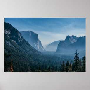 Poster Opinião do túnel de Yosemite