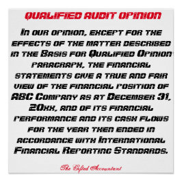 Pôster "Opinião qualificada do exame "