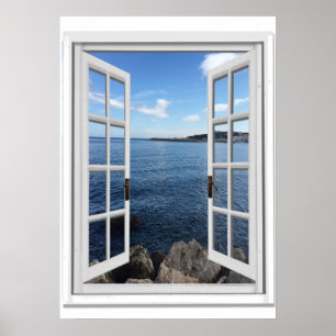 Poster Opinião Trompe de mar calmo - l ' janela