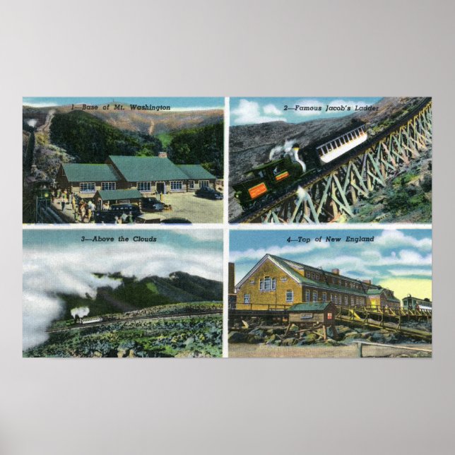 Pôster Opiniões Cênicas da Viagem para a Cúpula (Frente)