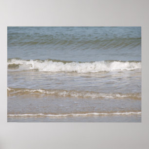 Pôster Opiniões do beira-mar - água