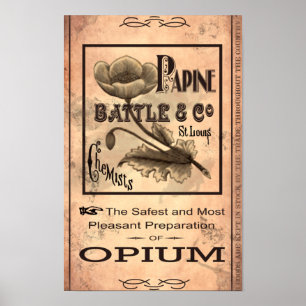 Pôster Opium-1883