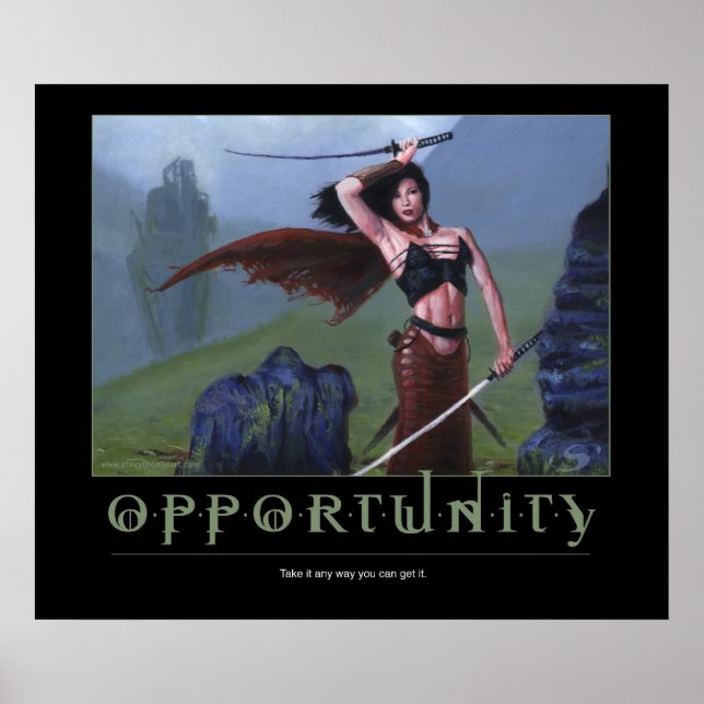 Pôster Oportunidade (Frente)