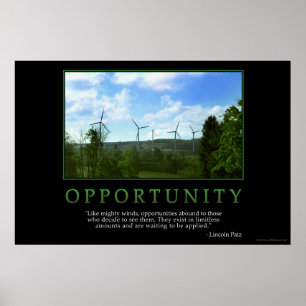 Poster Oportunidade
