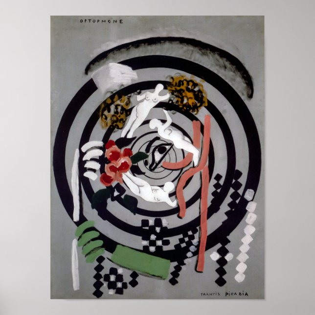 Poster Optofone 2 | Francis Picabia | (Frente)
