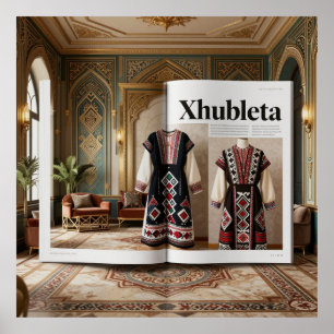 Poster Opulência Art Déco Padrões GeométricosIIIHER_XHU_0