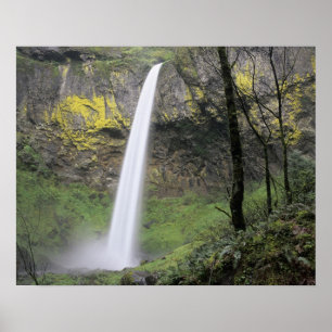 Poster OR, Desfiladeiro do Rio Columbia, Elowah Falls, Mc
