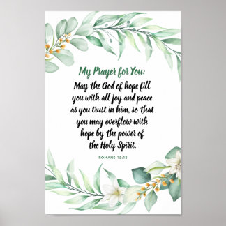 Poster Oração à Caligrafia