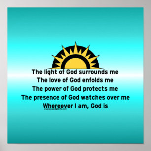 Pôster Oração da proteção