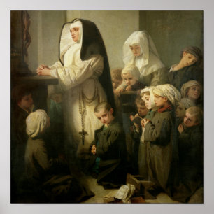 Pôster Oração das Crianças Sofrendo de Ringworm