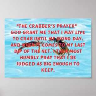 Pôster Oração de Crabbers