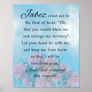 Poster Oração de Jabez