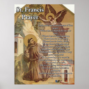 Pôster Oração de St Francis