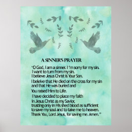 Poster Oração de um Sinner