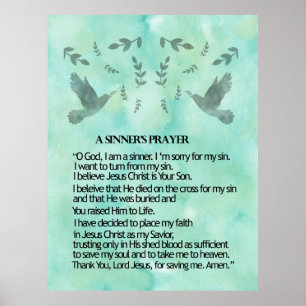 Poster Oração de um Sinner