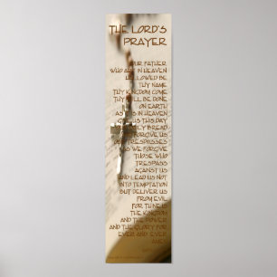 Poster Oração do senhor