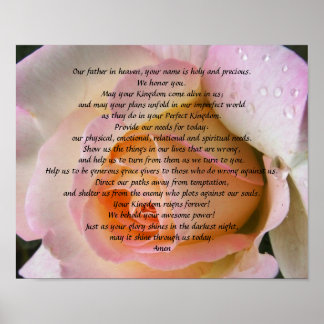 Poster Oração do Senhor