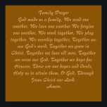 Poster Oração Familiar<br><div class="desc">Oração Familiar - Deus nos fez uma família, Nós precisamos um do outro, Nós nos amamos, perdoamos um ao outro, trabalhamos juntos, nos cultos juntos, Juntos usamos a palavra de Deus, Juntos crescemos em Cristo, Juntos amamos todos os homens, Juntos servimos nosso Deus, Juntos esperamos pelo Céu, Estes são nossas...</div>