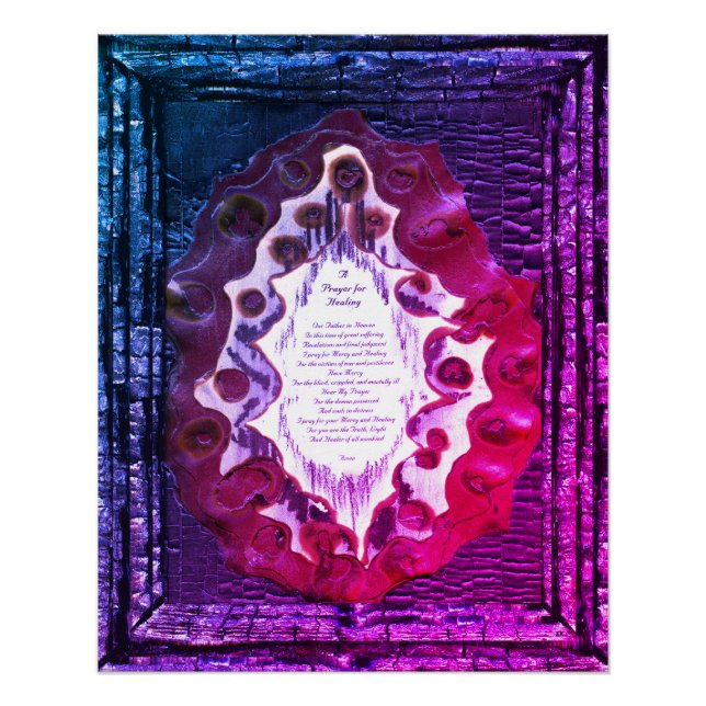 Pôster Oração Para Curar (Frente)