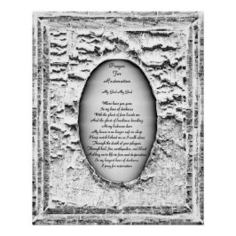 Pôster Oração Para Restauração