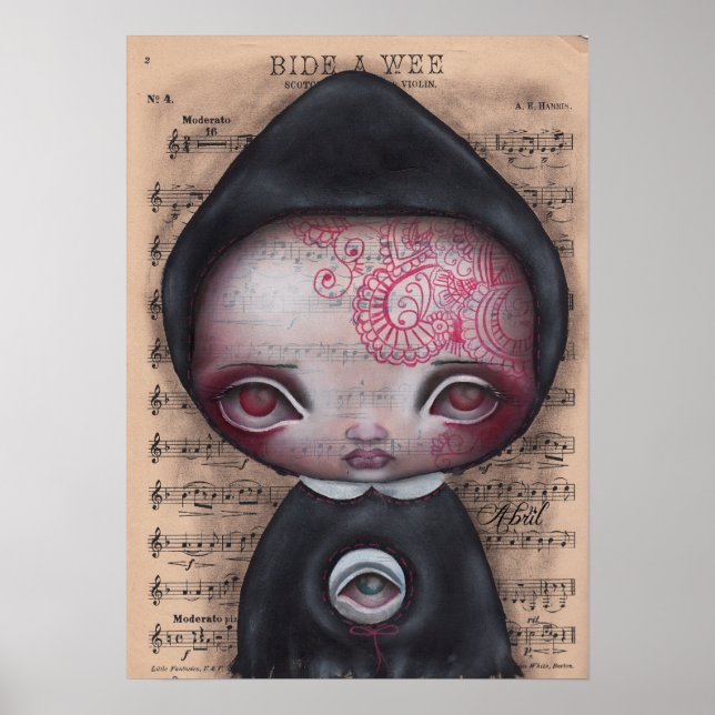 Pôster Oracle Witch (Frente)