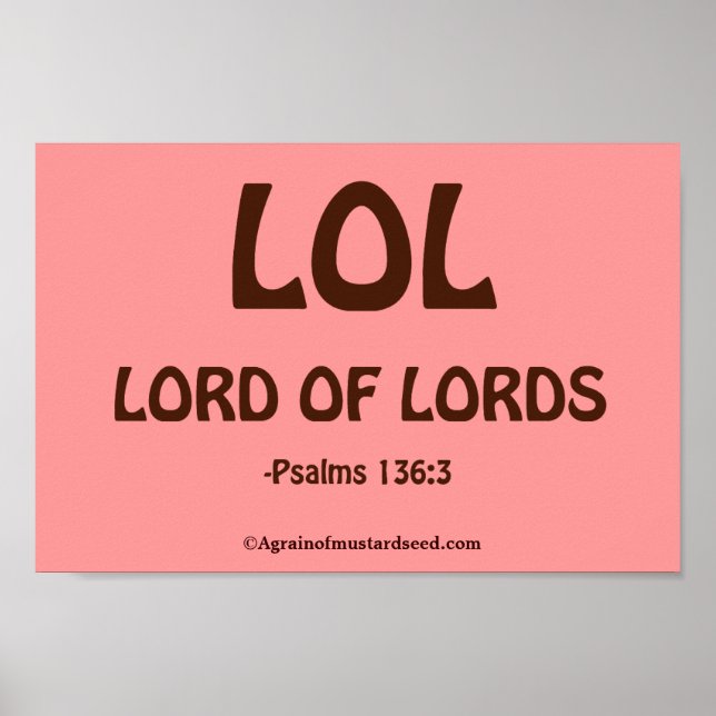 Pôster Orações de Escritura de bíblia (Frente)