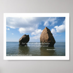 Pôster Orações de Escritura de bíblia