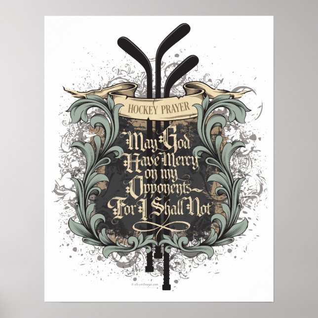 Poster Orador de Hóquei (Frente)