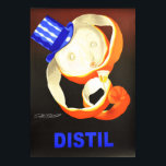 Poster ORANGE DISTIL Licor Anúncio Mauzan Art Deco<br><div class="desc">Reprodução de alta resolução,  impressões super nítidas,  cor corrigida para cores vibrantes e nítidas,  e reparada digitalmente para lágrimas,  manchas,  elementos ausentes. Distil Poster de Álcool Vintage por Mauzan.</div>