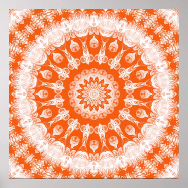 Poster Orange Sherbet Kaleidoscope (Frente)