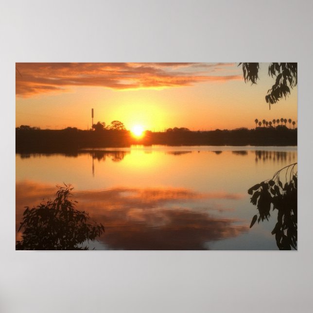 Poster Orange Sunrise (Frente)