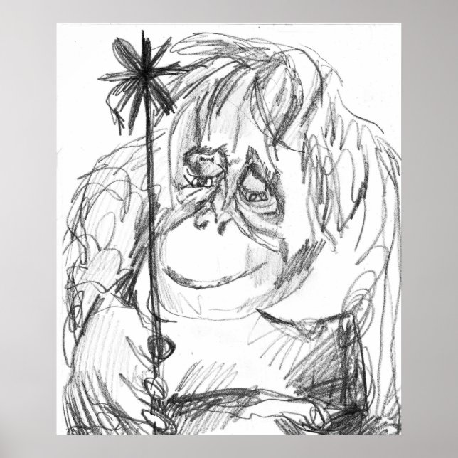 Pôster orangotano (Frente)