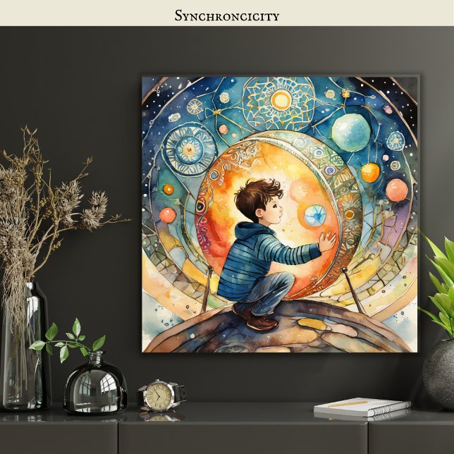 Poster Órbios Mágicos Espiritualidade Mysticismo Uma Alma (Criador carregado)