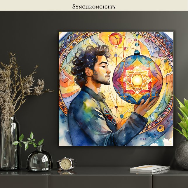 Poster Órbios Mágicos Espiritualidade Mysticismo Uma Alma (Criador carregado)
