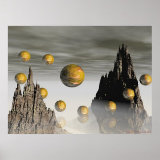 Pôster Órbita Mística