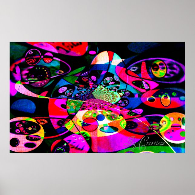 Pôster "Órbitas Familiares" (Frente)