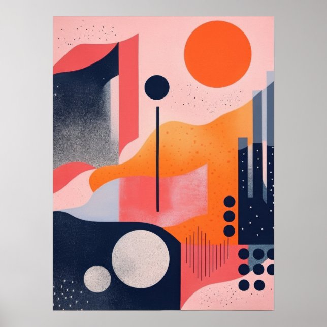 Poster Órbvias Luminosas (Frente)