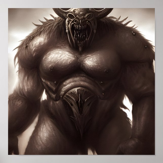 Poster Orc Brute (Frente)