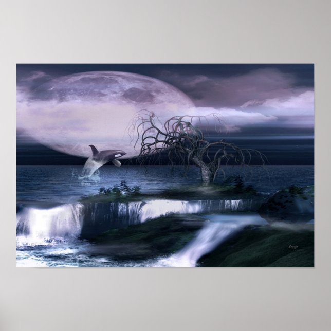 Pôster Orca Moon (Frente)