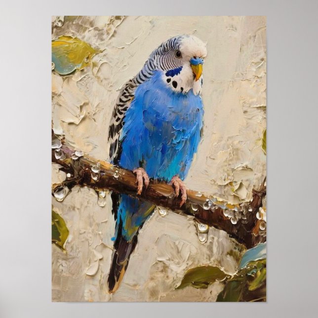 Poster Orçamento Azul (Frente)