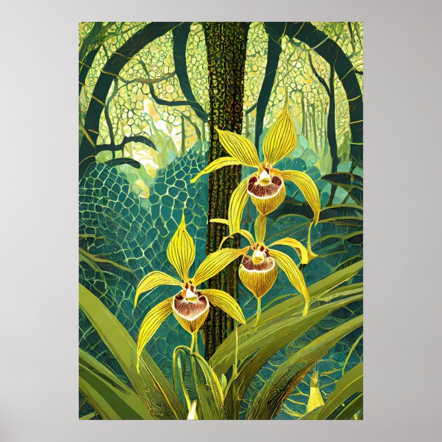 Poster Orchid Art V50 (Frente)