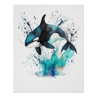 Pôster Orcinus orca Wall art