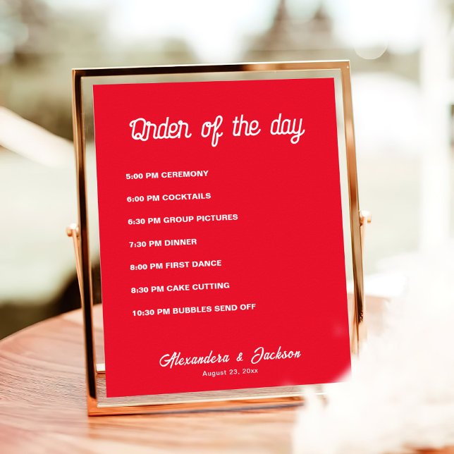 Poster Ordem da data (Criador carregado)