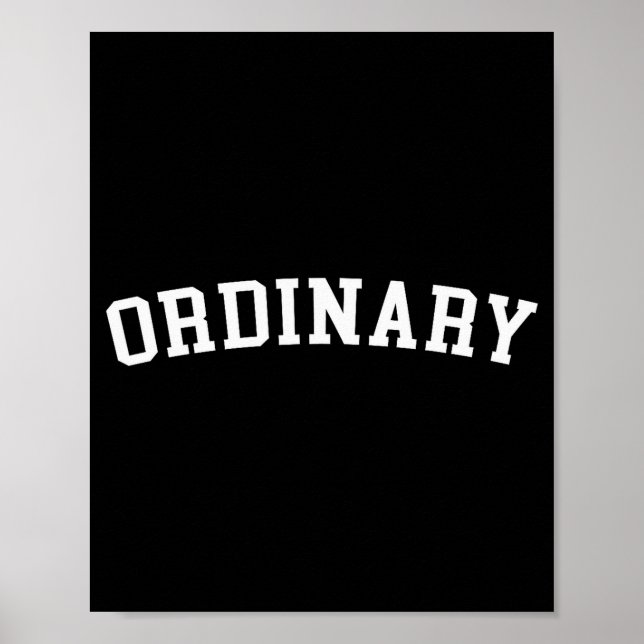 Poster Ordinário  (Frente)