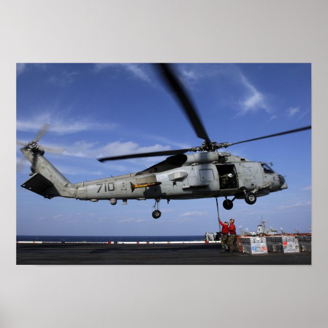 Pôster Ordnancemen conecta cabos de transporte (Frente)