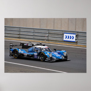 Poster Oreca 07 Gibson no35 24 Horas do Le Mans 2023
