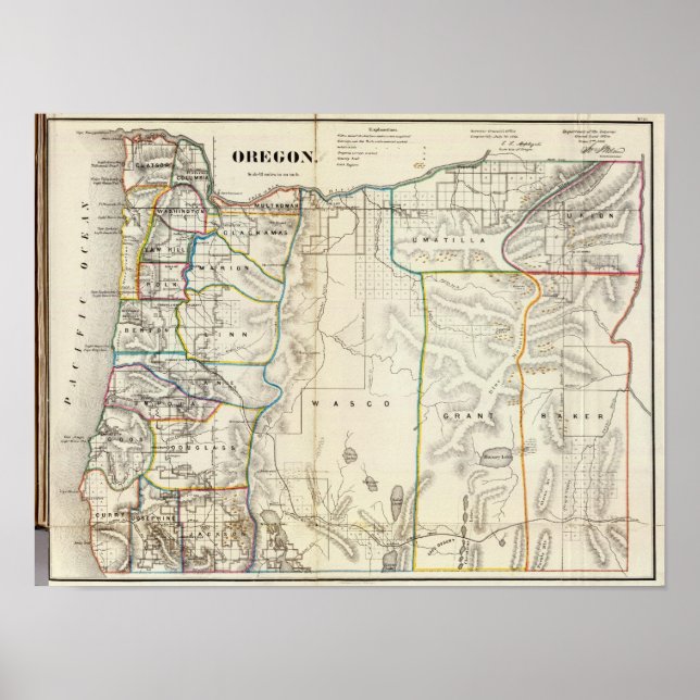 Pôster Oregon 2 (Frente)