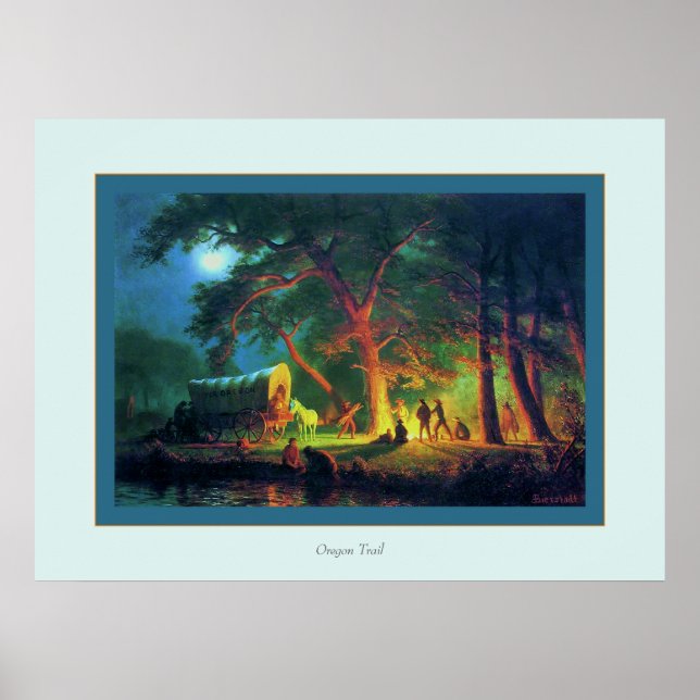 Pôster Oregon Trail (Frente)