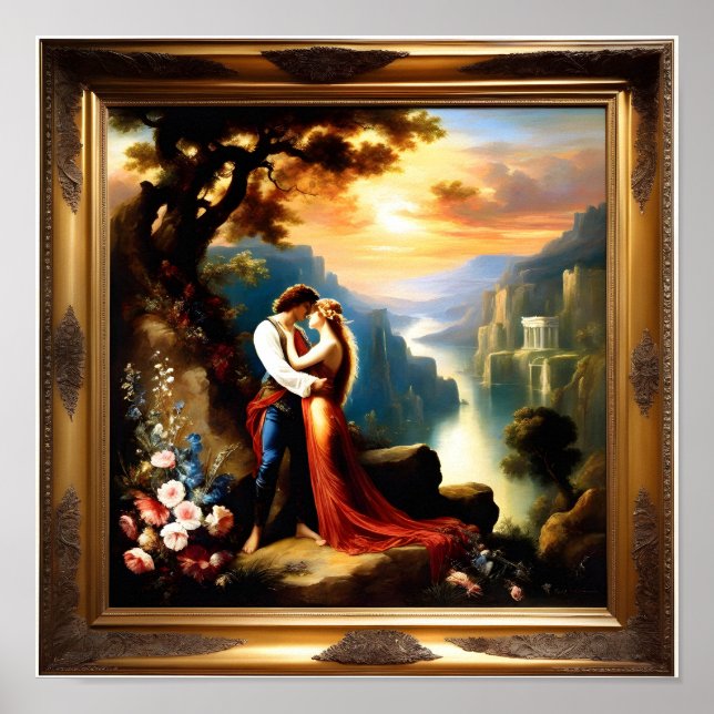 Poster Orfeus e Eurídice (Frente)